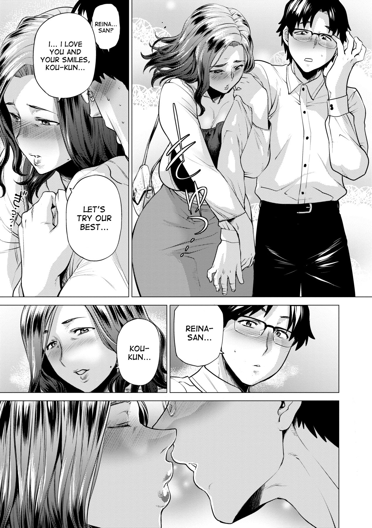 Hentai Manga Comic-Dyed in Glamour-Read-37